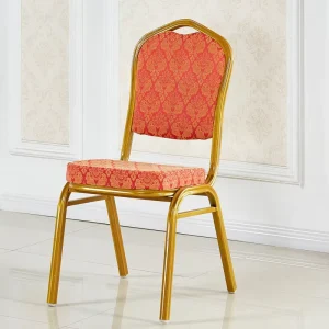 Stackable Mesh Contemporary Hotel Dining Chairs for Restaurant and Bar Events Banquet Chair