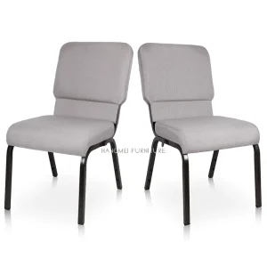 Stackable Upholstered Metal Interlocking Theater Price Chairs for Auditorium Furniture