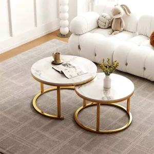 Stainless Hotel Design Indoor Use Luxury Gold Top Steel Console Table