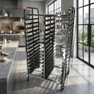 Stainless Steel 201 Bakery Food Pan Tray Trolley 30 Layers 32 Layers for Hotel and Restaurant Food Service