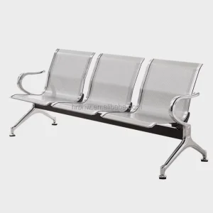Stainless Steel 3-Seater Hospital Waiting Chairs
