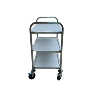 Stainless Steel 304 201 Casters Serving Trolley for Catering and Restaurant Use