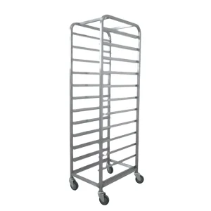 Stainless Steel 304 Four Wheel Bakery Cooling Bread Cooler Tray Rack Trolley OEM Tools for Restaurants and Hotels