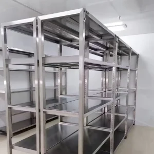 Stainless Steel 304 Instruments Chemistry Laboratory Reagent Rack Technicians Commercial Furniture Lab Storage Shelf School