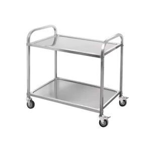 Stainless Steel Bakery Trolley with Two Layers Food Delivery Truck Food Transport Truck