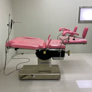 Stainless Steel CE Certified Electric Gynecology Obstetrics Surgical Table Side Operation Table