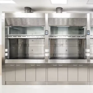 Stainless Steel Chemical Laboratory Resistant Acid Laboratory Fume Cupboard Steel Fume Hood