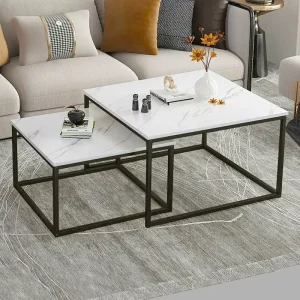 Stainless Steel Coffee Table Modern Luxury Coffee Tables