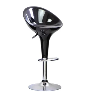 Stainless Steel Counter Height Lift Chair Living Room Furniture Bar Stool Disc Chair Accessories Bar Stools Black Luxury