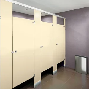 Stainless Steel Cubicle Toilet Partition Enhanced Durability Bathroom Cubicles for Commercial Use