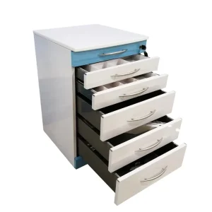 Stainless Steel Dental Clinic Cabinet Mobile Dental Drawers Cabinet