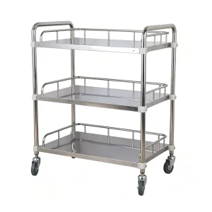 Stainless Steel Dressing Trolley Patient Medical Device Trolley