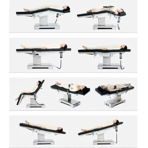 Stainless Steel Electric Hospital Surgical Operating Table HYZ KL D III Class I Medical Device CE Certification AC 220V 1 Year