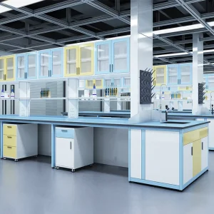 Stainless Steel Electronic Lab Work Tables Modular College Chemistry Labs Furniture Student Lab Benches