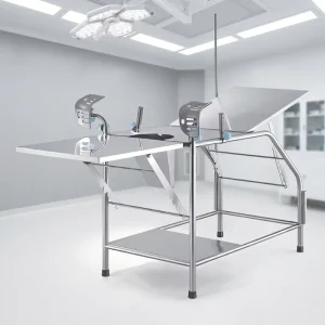 Stainless Steel Gynecological Hospital Delivery Bed Obstetrics Examination Table