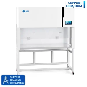 Stainless Steel Horizontal Laminar Flow Cabinet for Hospital Use with 99.997% Filtration Efficiency