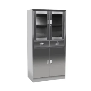 Stainless Steel Hospital Medical Cabinet with Storage Drawers Customizable Color & Customer Made Size