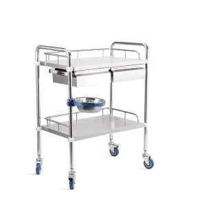 Stainless Steel Hospital Trolley Medical Cart Trolley