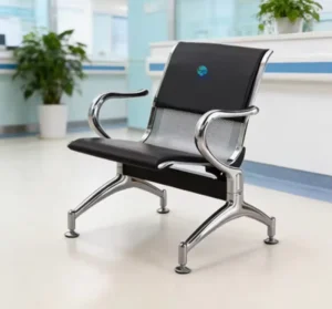 Stainless Steel Hospital Waiting Room Furniture Metal Chair for Patients for Waiting Purposes