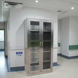Stainless Steel Medical Cabinet Medical Furniture Steel Medical Cabinet Pharmacy Medicine Storage Hospital Record Cabinet