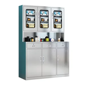Stainless Steel Medicine Storage Cabinet Lab Cabinet for Hospital