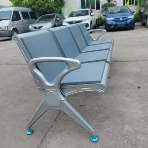 Stainless Steel Modern Design Waiting Room Chairs Gang Chairs 3 4 5 Double Airport Seats Hospital Outdoor School