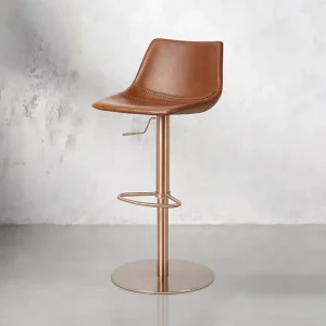Stainless Steel Modern Simple Bar Stool with Height Adjustable Lifting Rotatable Customizable for Household Dining HD 7528
