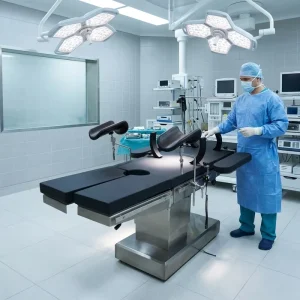Stainless Steel Multifunctional Electric Surgical Table with Anti corrosion and Strong Stability CE ISO Certification