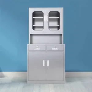 Stainless Steel Pharmacy Medicine Cabinet Hospital School Use Commercial Storage Cabinet Sterile Processing Table Laboratory