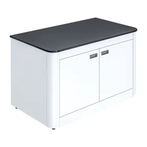 Stainless Steel Phenolic Worktop Laboratory Double Door Commercial School Workshop Tool Cabinet