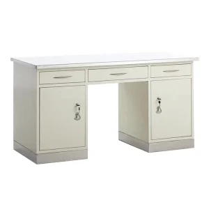 Stainless Steel Top Board Epoxy Coated Steel High Capacity Laboratory Working Table for Hospital