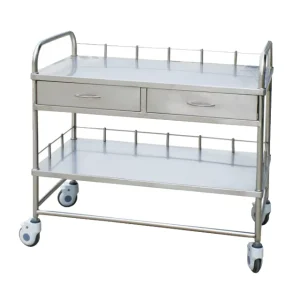 Stainless Steel Trolley for Sending Medicine for Hospital Doctor Nurse Patient Medical Trolly