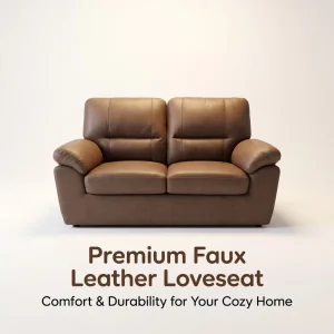 Stationary Leisure Accent Sofa Set Faux Leather 1 2 3 Seater Single Double Triple Sofa Chair for Living Room Office Furniture
