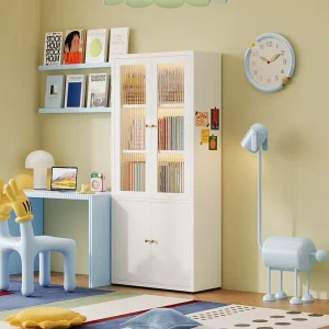 Steel Bookshelf Multi layer Independent Metal Unit Suitable for Home Office and Study