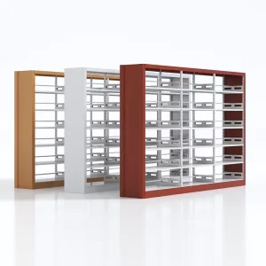 Steel Bookshelf Storage Rack Bookcase for Libraries and Offices Filing Cabinets