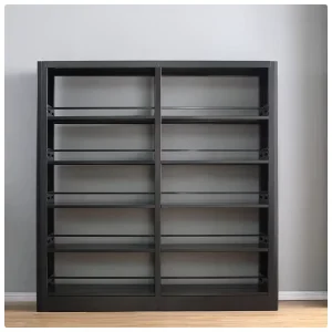 Steel Bookshelves Reading Metal Bookshelves and Bookcases Are Suitable for Offices Libraries Schools and Apartments