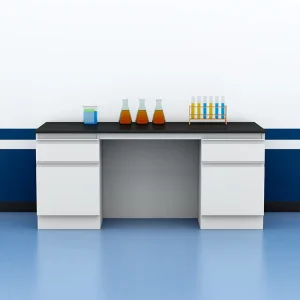 Steel Commercial Lab Table with Modern Design 4 Drawers for School and Hospital Use China Lab Furniture Laboratory Furniture
