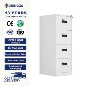 Steel Filing Cabinet Key Lock Fire Resistant Accounting Firm Finance Office Financial Reports Tax Documents Ledgers Storage