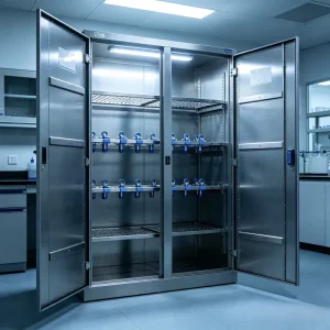 Steel Flammable Chemical Safety Cabinet for Factory Workshop Hospital School Laboratory Custom Source Factory