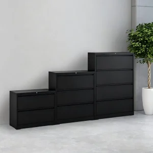 Steel Foldable Adjustable Freestanding Modern Drawer Storage Cabinet 2 Drawers Durable for Home Office Living Room Commercial