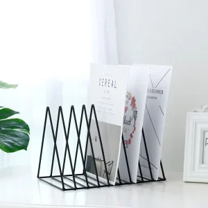 Steel Hanging Wall File Holder Chicken Wire Hanging Filing Organizer Wall Mounted Document Magazine Rack