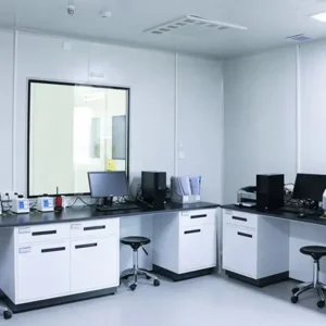 Steel Lab Side Bench Chemical Resistant for School Lab and Modern Lab