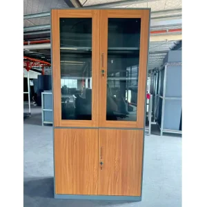 Steel Lockable Storage Cabinet for Office and Home Supplies Organization