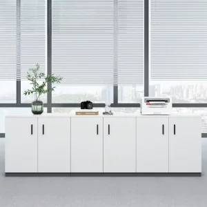 Steel Low Office Storage Cabinet with Lock Partition 2 Drawers Modern Design Customized RAL Color for Commercial Use