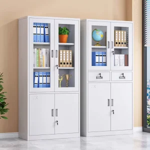 Steel Minimalist Office Filing Cabinet with Fireproof Function Lock Drawer Commercial Use Eco Friendly & Durable Design