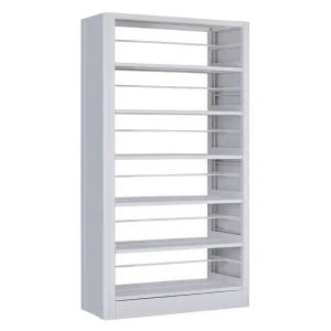 Steel Modern Minimalist Commercial Bookshelf for Libraries Reading Rooms Multi tiered Single Double sided Filing Cabinet