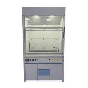 Steel Modern Science Lab Fume Hood with Epoxy Surface for Schools Hospitals and Clean Rooms