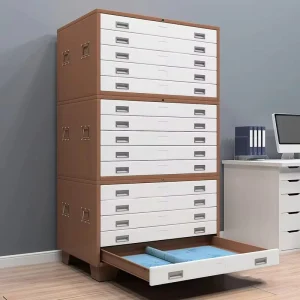 Steel Multi drawer Office Base Drawing Cabinet A0 A1A2A3 Engineering Drawing Storage Filing Cabinet