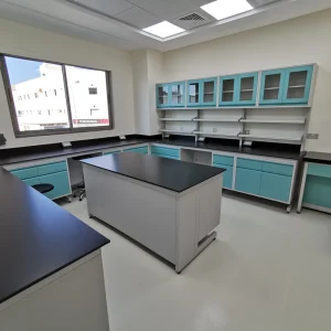 Steel Physics High School Lab Furniture Chemistry Laboratory Island Work Bench