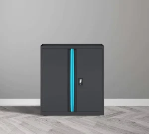 Steel Storage Cabinet Modern Design Waterproof Durable Soft Closing Easy Assembly Locking Furniture Hardware